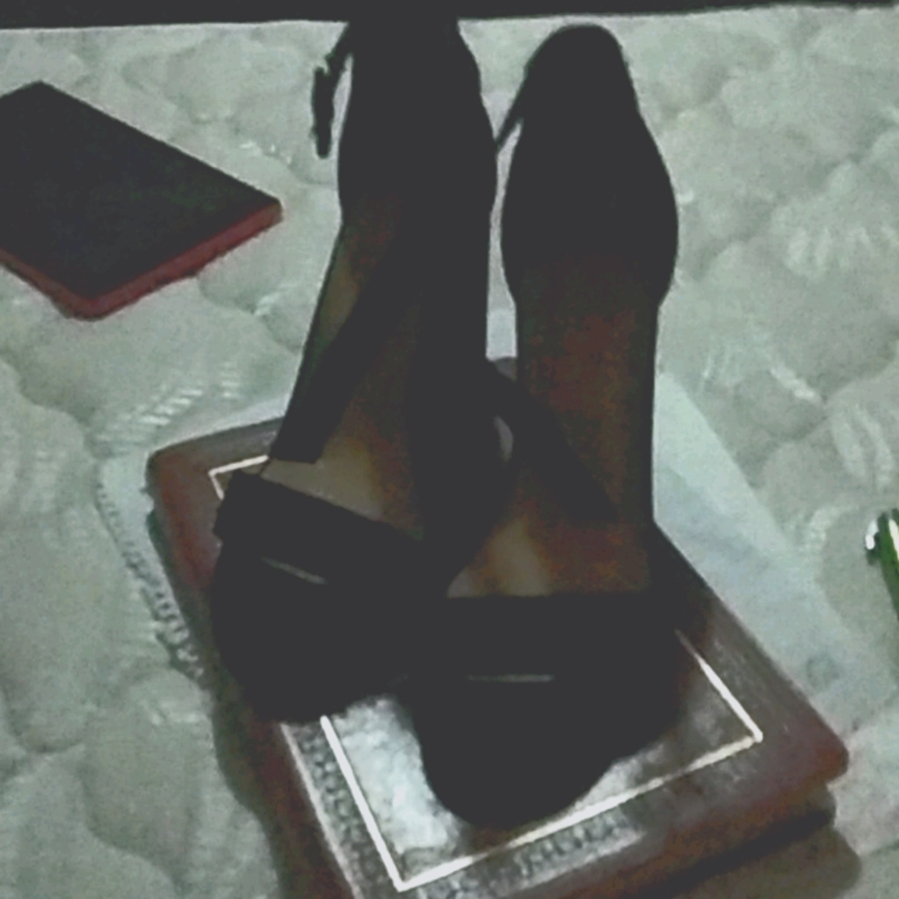 Black heels